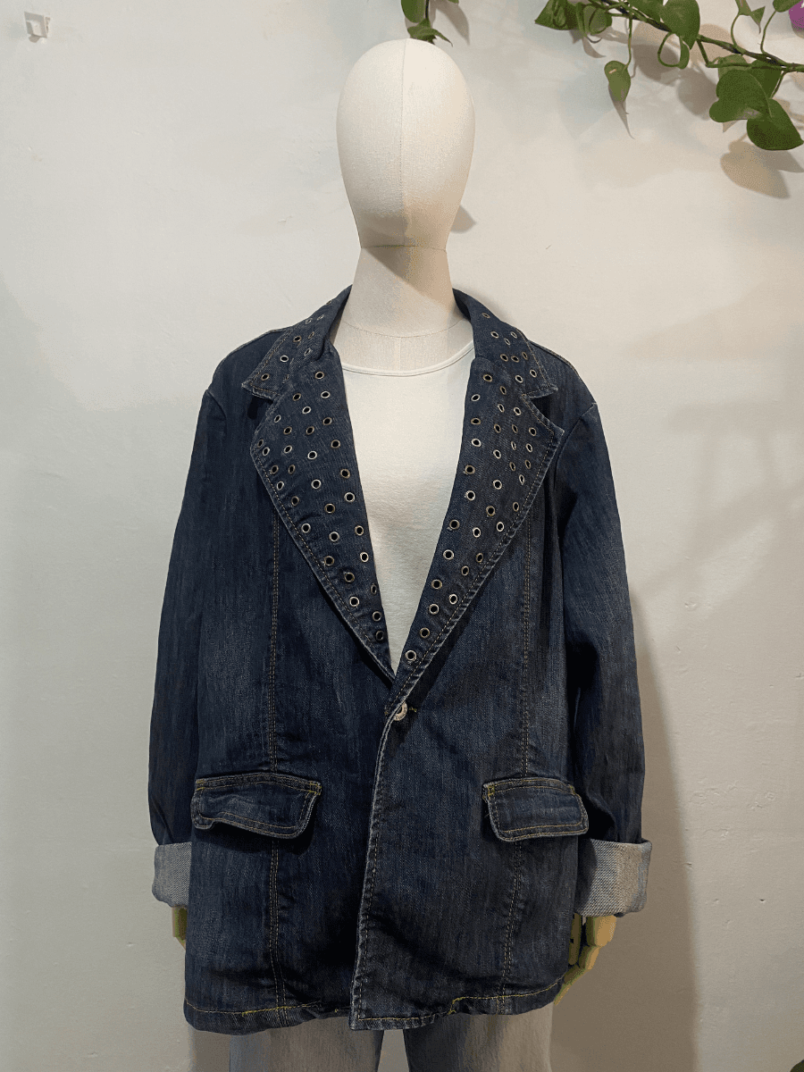 Chaqueta de mezclilla · Azul mezclilla