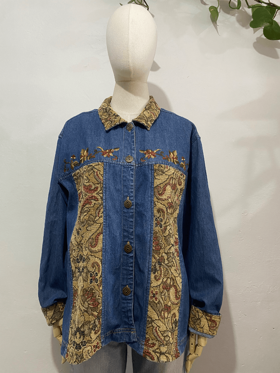 Chaqueta de mezclilla · Azul mezclilla