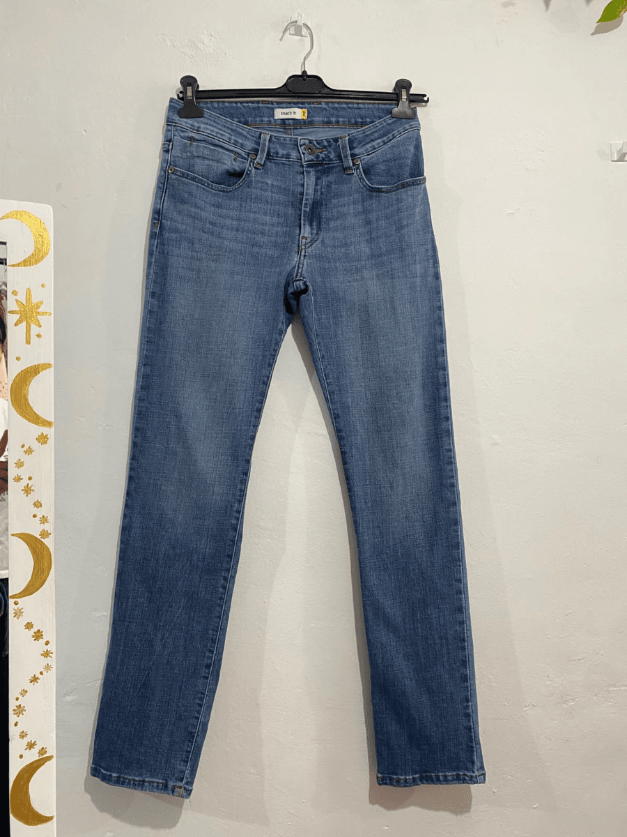 Pantalón de mezclilla azul
