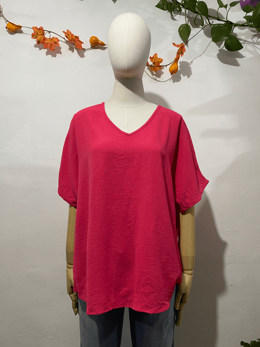 Blusa rosa fucsia