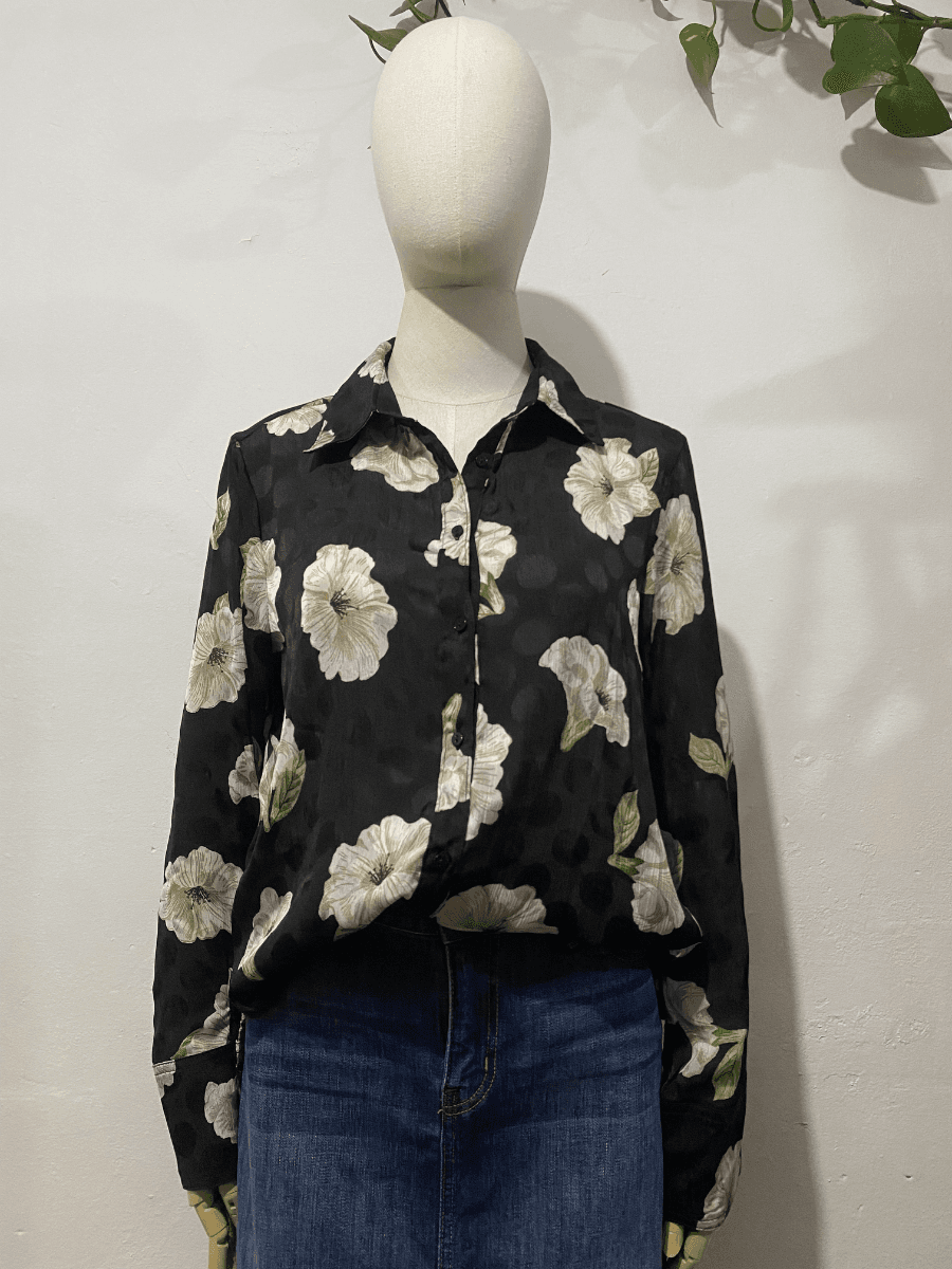 Blusa floreada