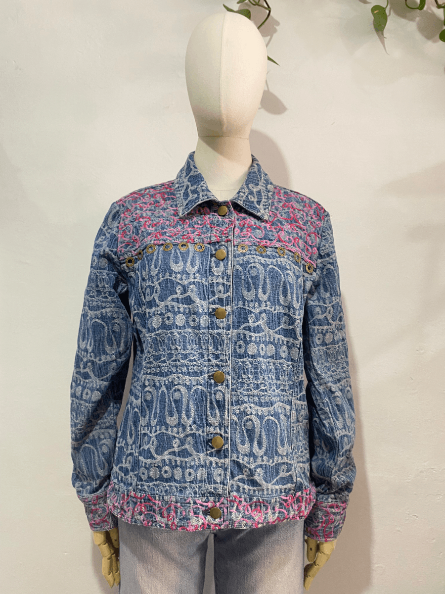 Chaqueta de mezclilla · Azul mezclilla