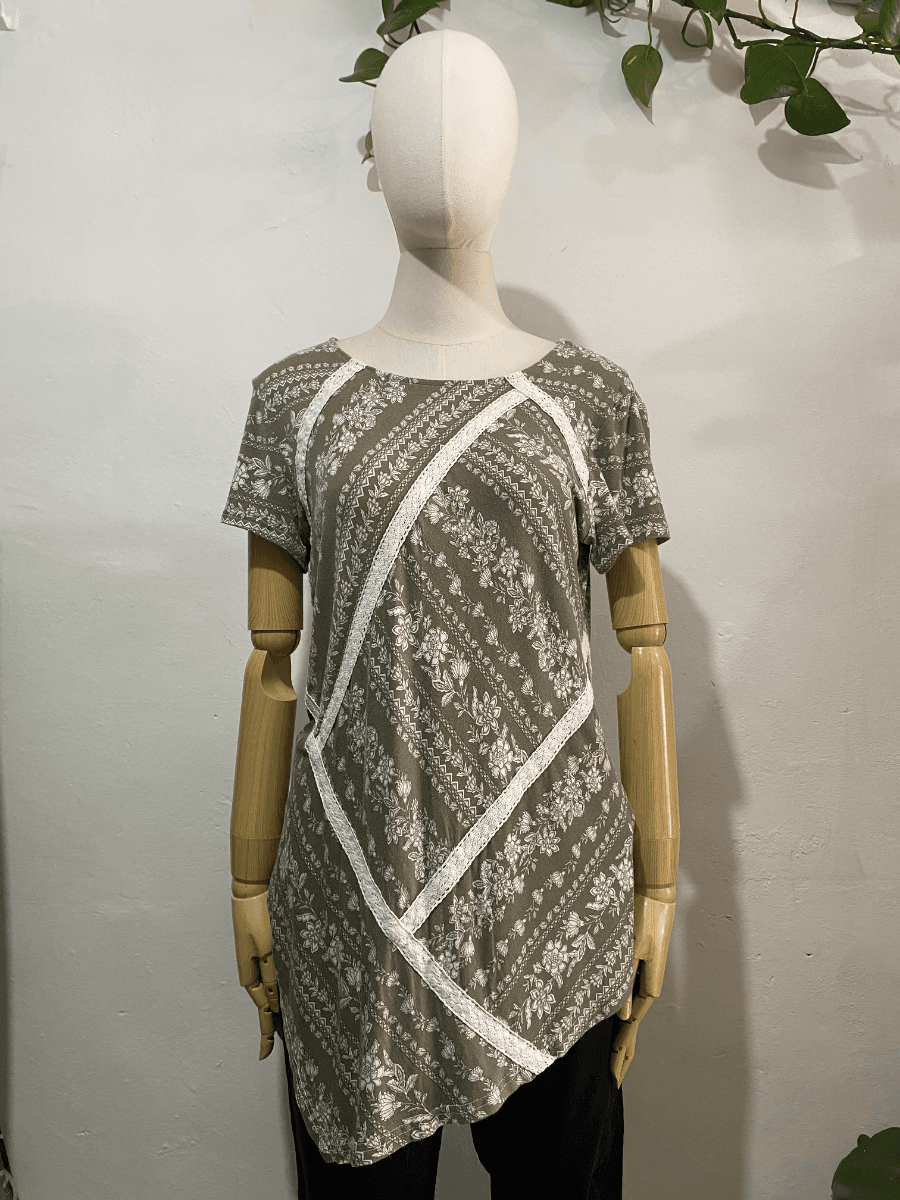Blusa verde oliva
