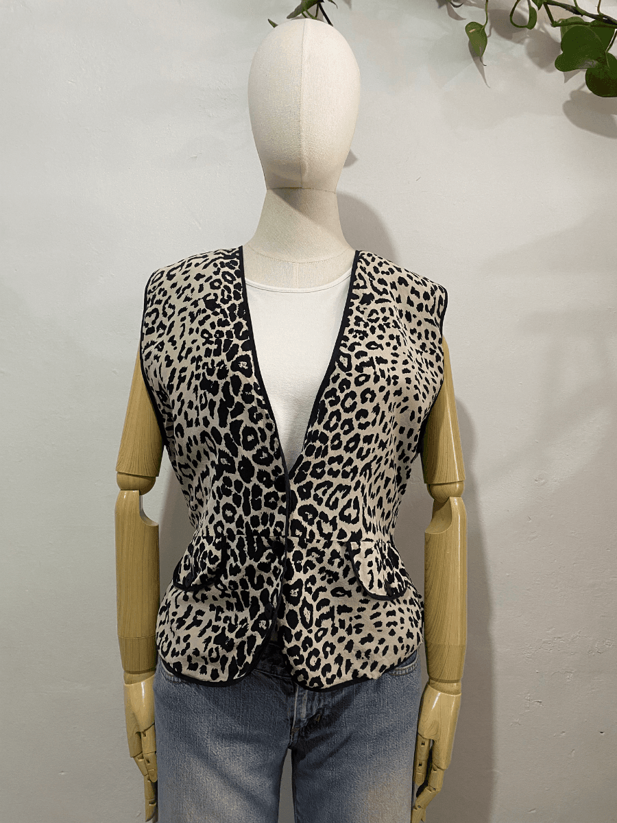 Chaleco animal print · Animal print