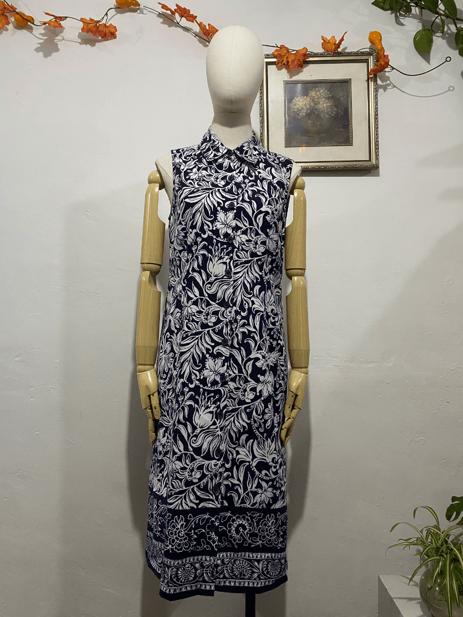 Vestido largo floral