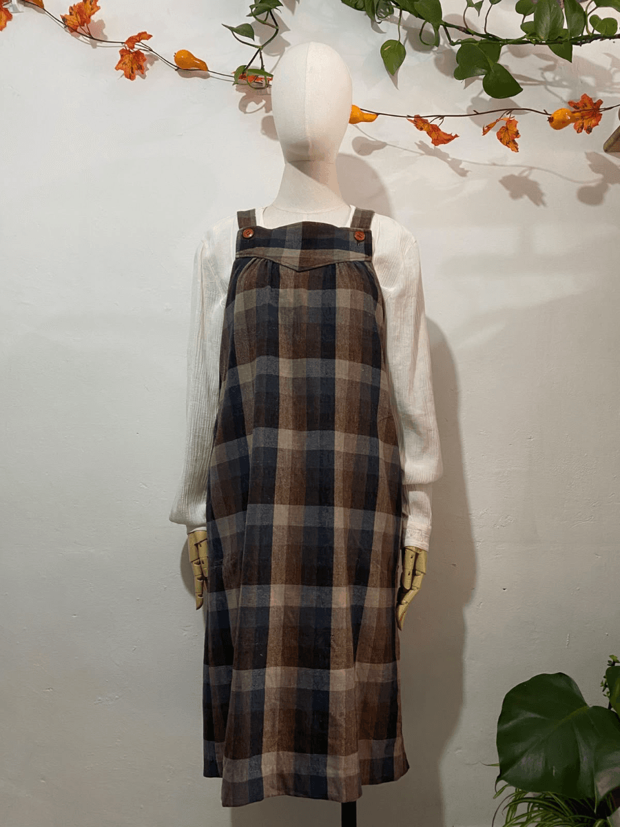 Vestido a cuadros