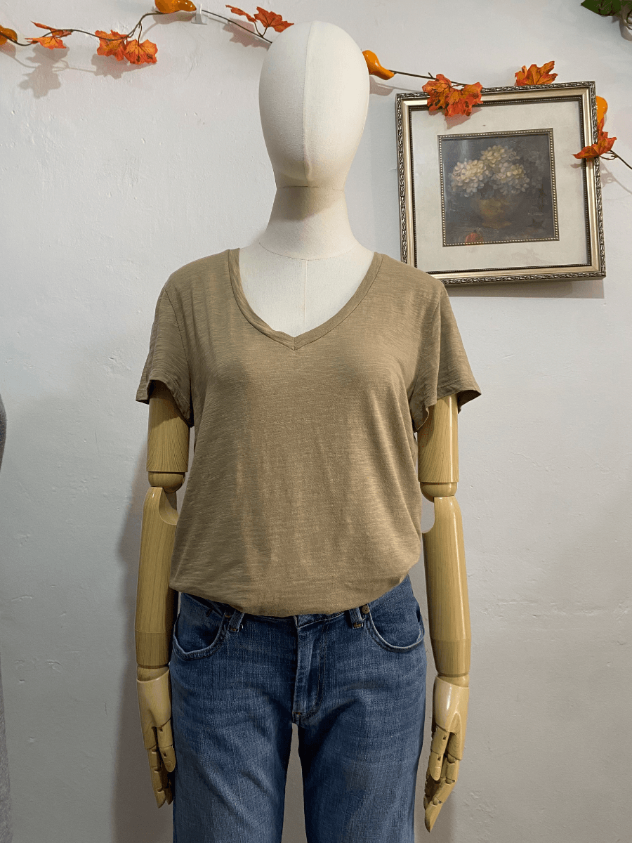 Camiseta beige